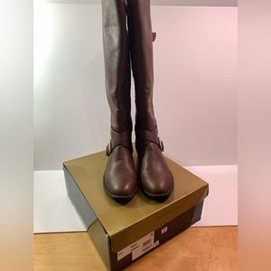Thalia Sodi Vada Brown Knee High Boots - 8M